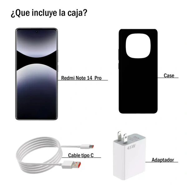 Celular Xiaomi Redmi Note 14 PRO 4G RAM 8 GB /256 GB - Imagen 3