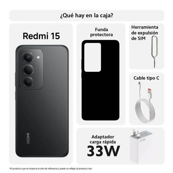 Celular Xiaomi Redmi 15 4G 6+128GB - Imagen 3