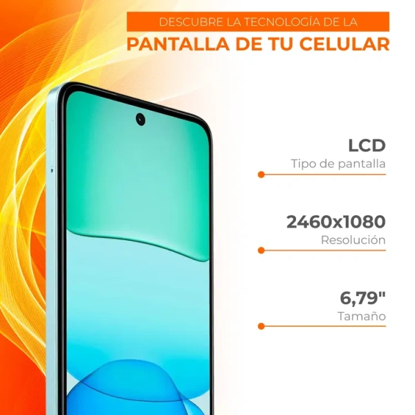 Celular REDMI 13 256GB 4G Azul - Imagen 3