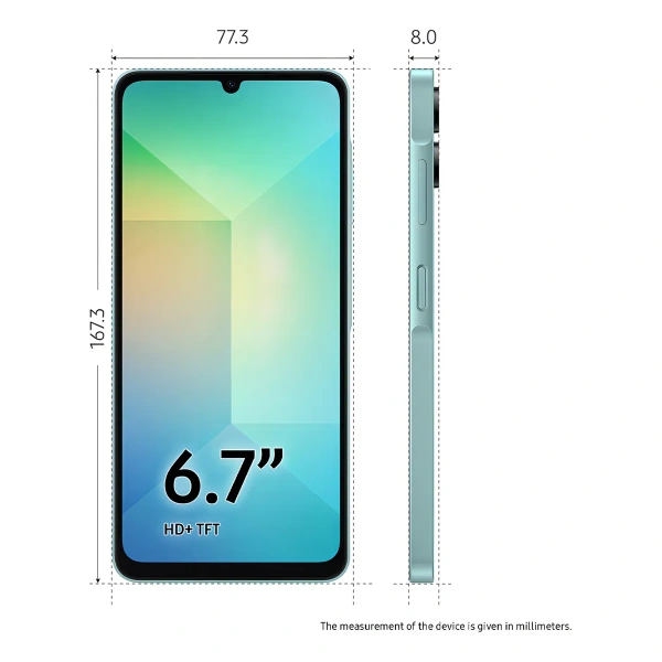 Samsung Galaxy A06 Dual SIM 128 GB verde claro 4 GB RAM - Imagen 2