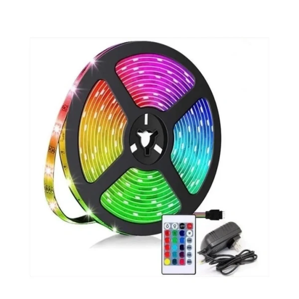 Cinta Luz Led Multicolor 10M Rgb Bluetooth Control Rítmico - Imagen 3