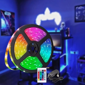Cinta Luz Led Multicolor 10M Rgb Bluetooth Control Rítmico