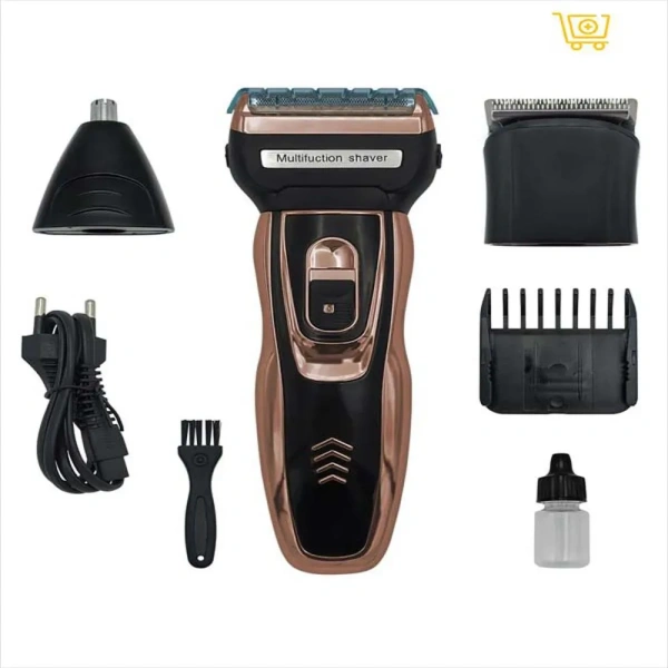 Maquina Afeitar Electrica Recargable 3 En 1 Geemy - Imagen 3