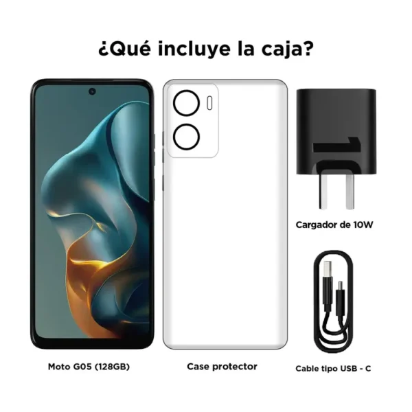 Celular MOTOROLA G05 128GB 4G Verde - Imagen 4
