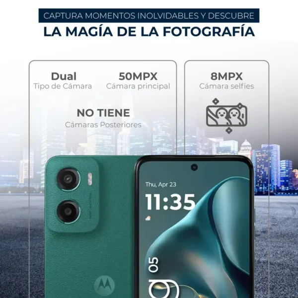 Celular MOTOROLA G05 128GB 4G Verde - Imagen 3
